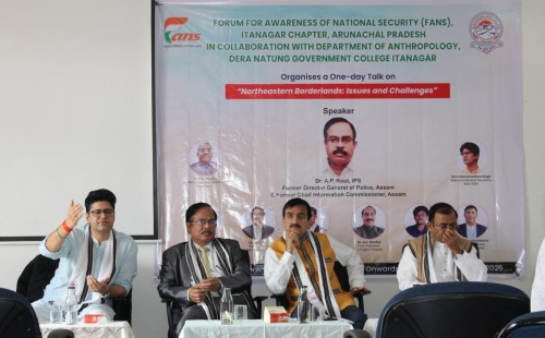 A one day talk on Northeastern Borderlands: Issues and Challenges