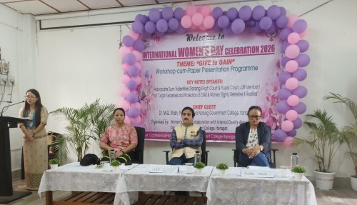 Workshop-cum-Paper Presentation on the Occasion of International Women’s Day